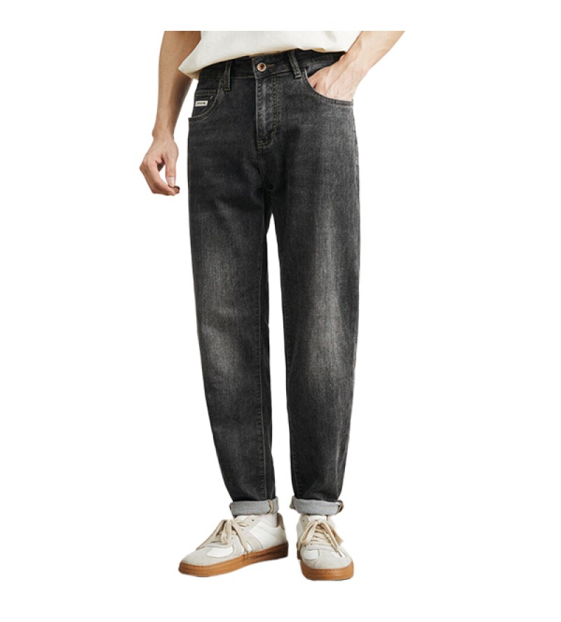 2024 Dritto Jeans Tempo Libero Sciolto Retro Uomini - LD9601