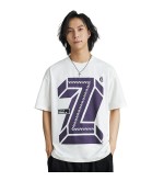 2024 Sciolto T-Shirt Tempo Libero Stampate Girocollo - XB7107