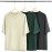 2024 Cotone T-Shirt Semplice Girocollo Sciolto Con Cappuccio Uomini - SHJ66C