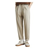 2024 A Righe Pantaloni Casual Dritto Colore Chiaro Uomini - JJK6603